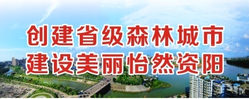 啊啊啊,被爆操视频创建省级森林城市 建设美丽怡然资阳